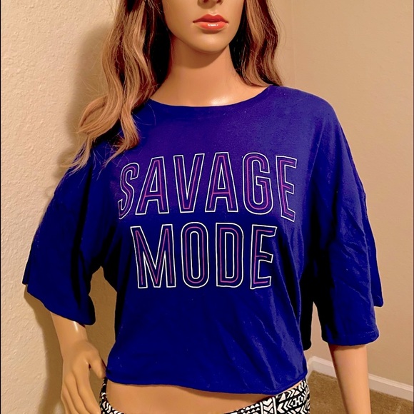 City Streets Tops - Savage Mode Crop Top